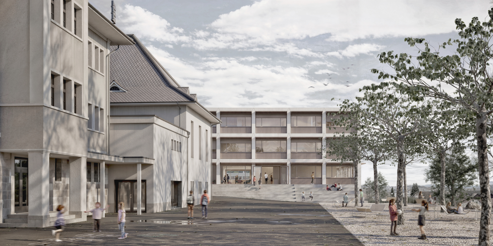 Neubau Schule Safenwil, 2. Rang